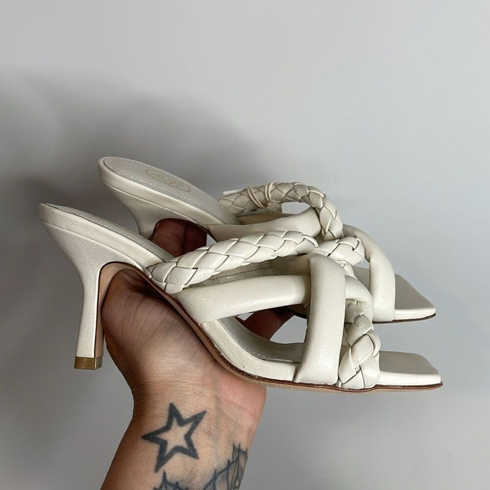 ASH Women's Mina Bis Sandal in Pearl NWOB Size 6